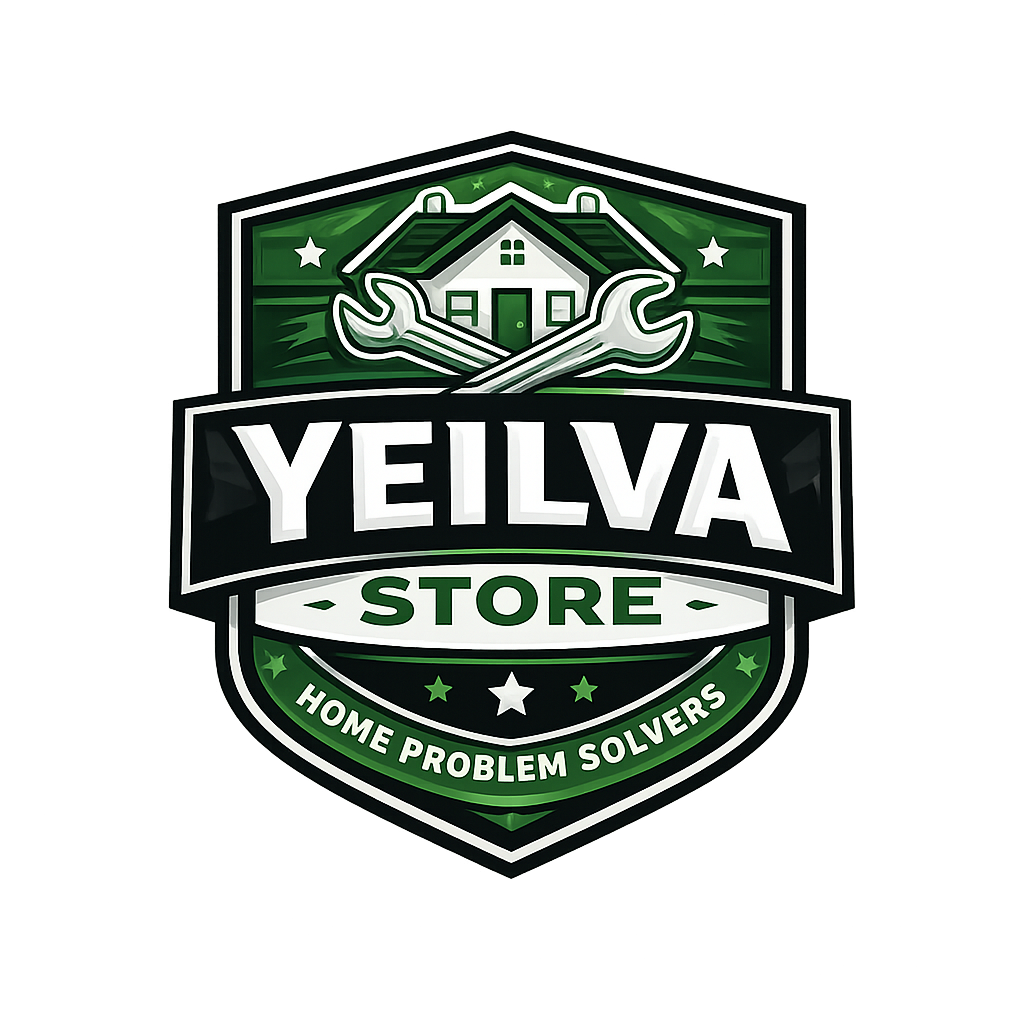 yeilva store logo with symbols